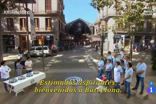 catalán en La Rambla de Barcelona Masterchef RTVE