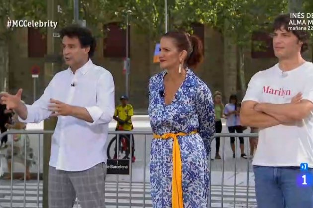 Samantha Vallejo Nágera con cinturón amarillo en Barcelona Masterchef TVE