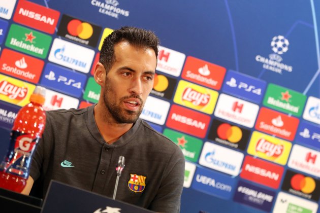 Sergio Busquets Barca rueda prensa Europa Press
