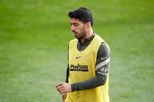 Luis Suarez Atletic de Madrid entrenamiento Europa Press