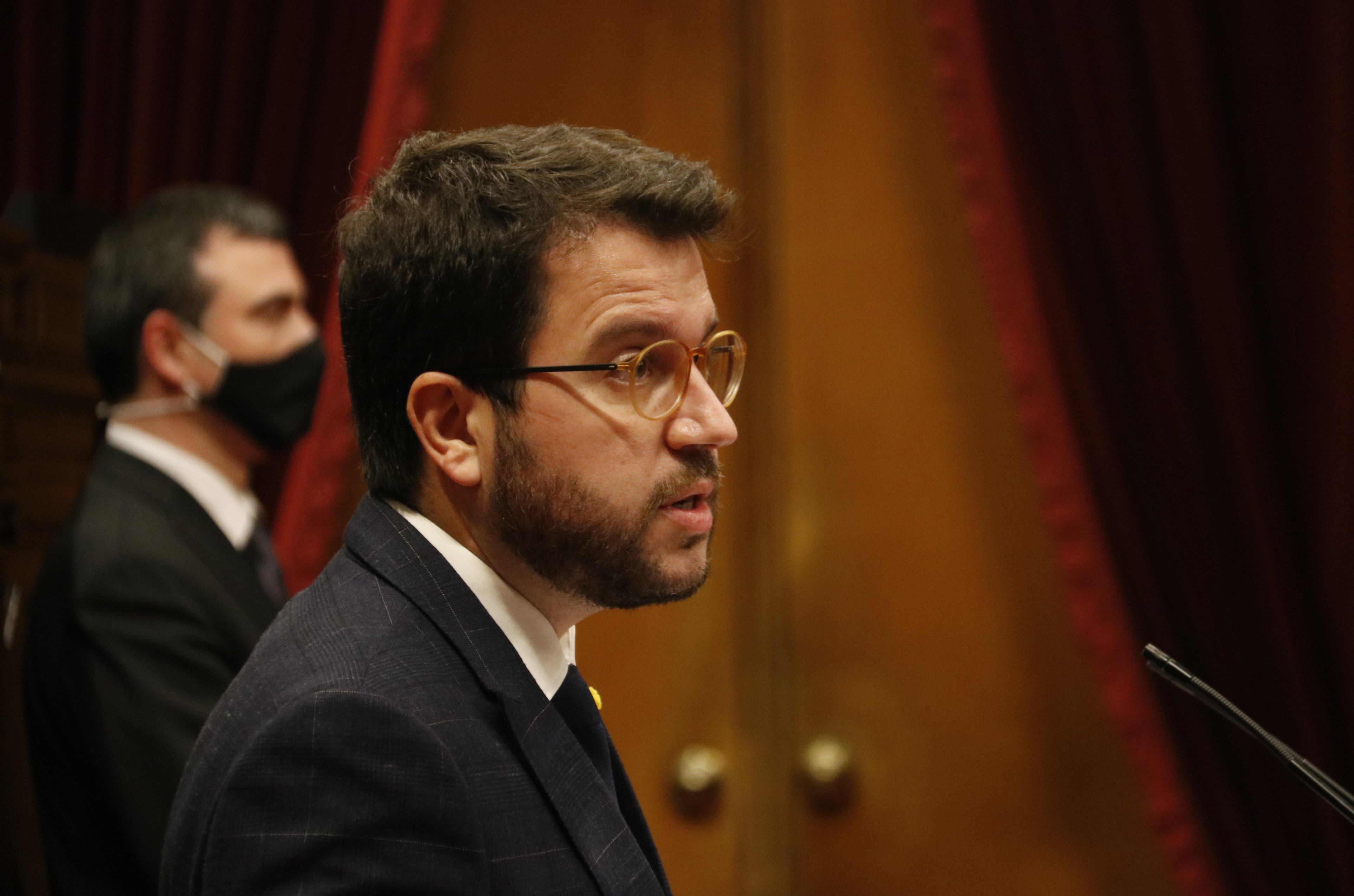 Pere Aragonès Parlamento - ACN