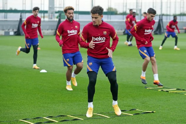 Coutinho Entrenament FCB