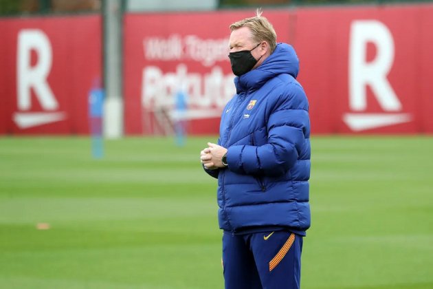 Koeman Entrenament FCB