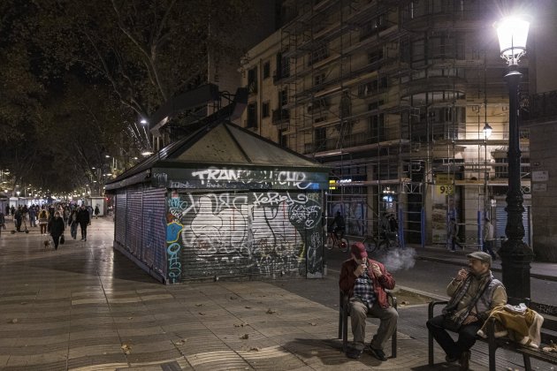 centre quiosc la rambla turisme carrers buits crisi Covid Coronavirus - Sergi Alcazar