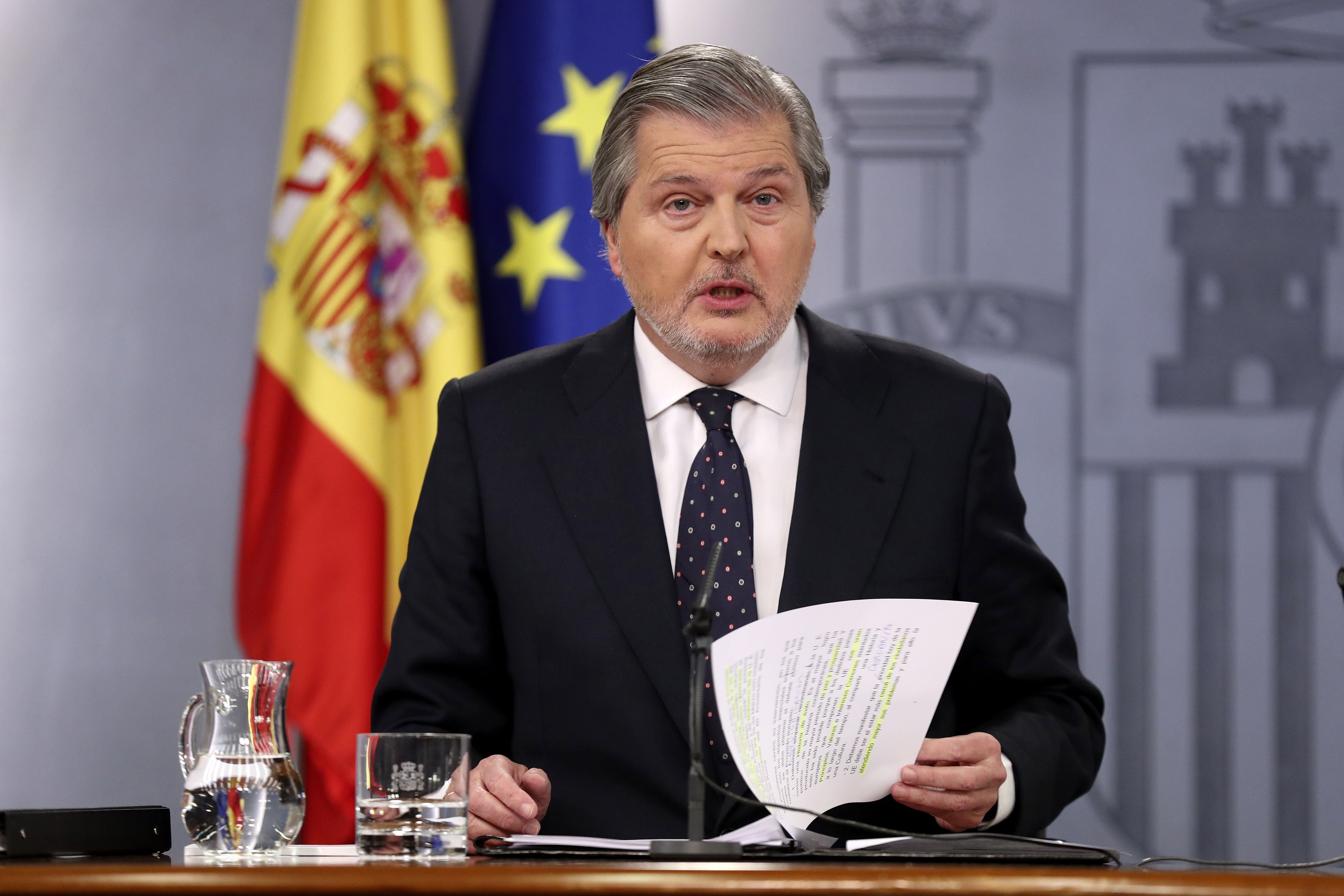 El govern espanyol "no consentirà" una modificació legislativa per investir Puigdemont