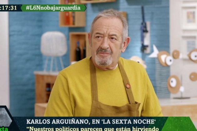 Karlos Arguiñano, La Sexta Noche