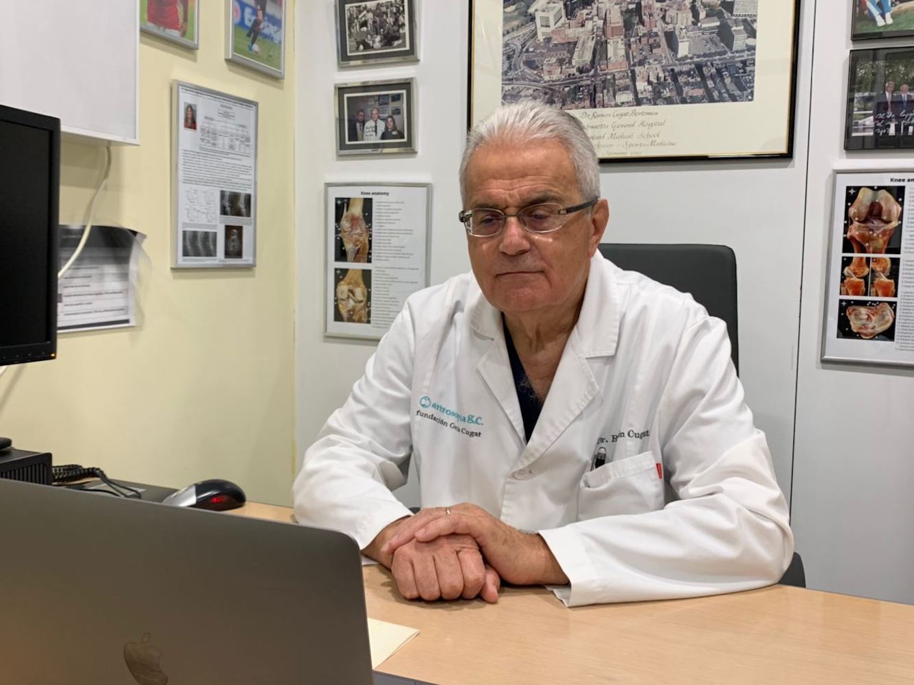 Víctor Font presenta una nueva carta electoral: el doctor Ramon Cugat