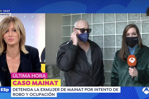 Josep Maria Mainat fart amb Susanna Griso Antena 3
