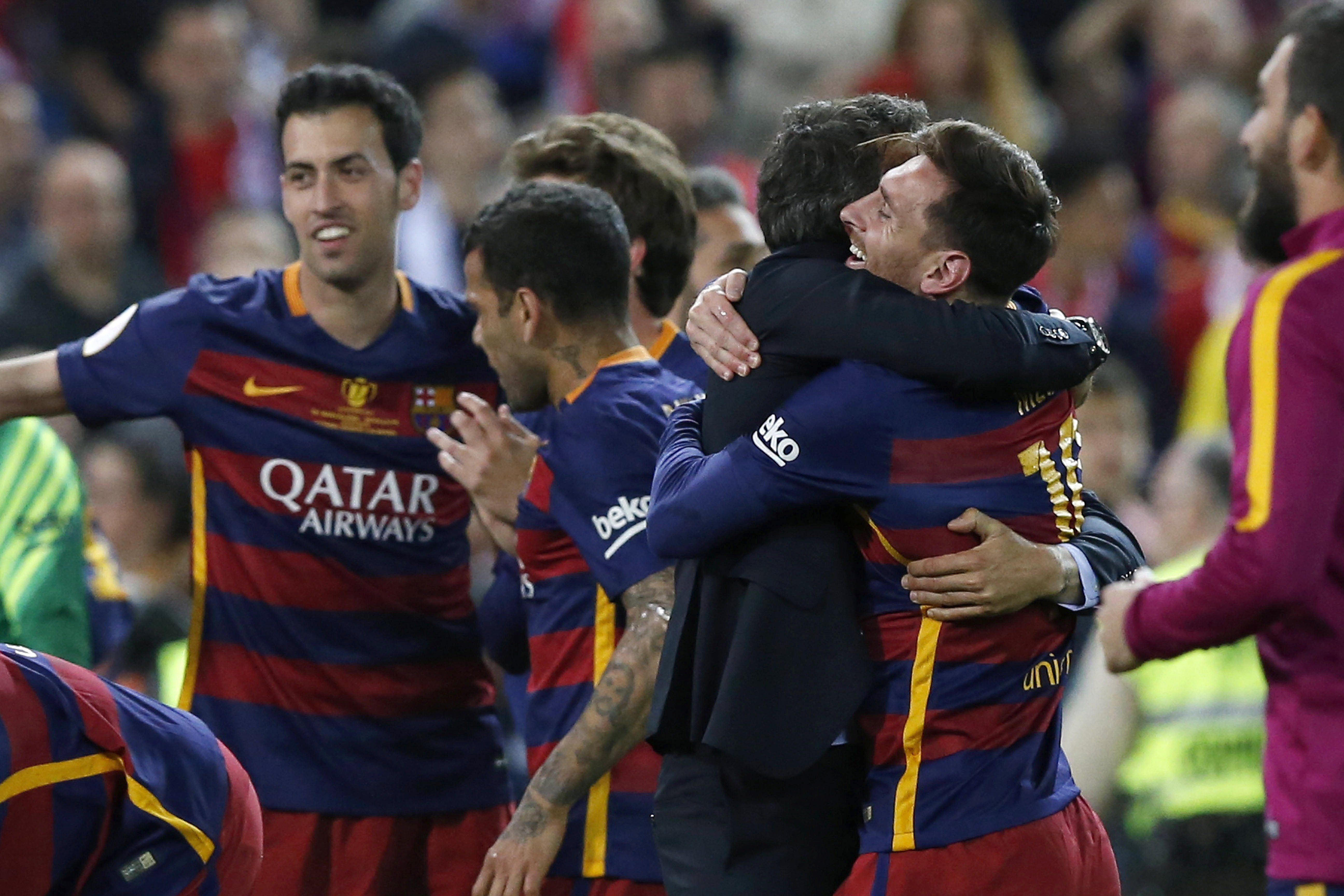 Luis Enrique reconoce que se enfrentó a Messi en su primera temporada en el Barça