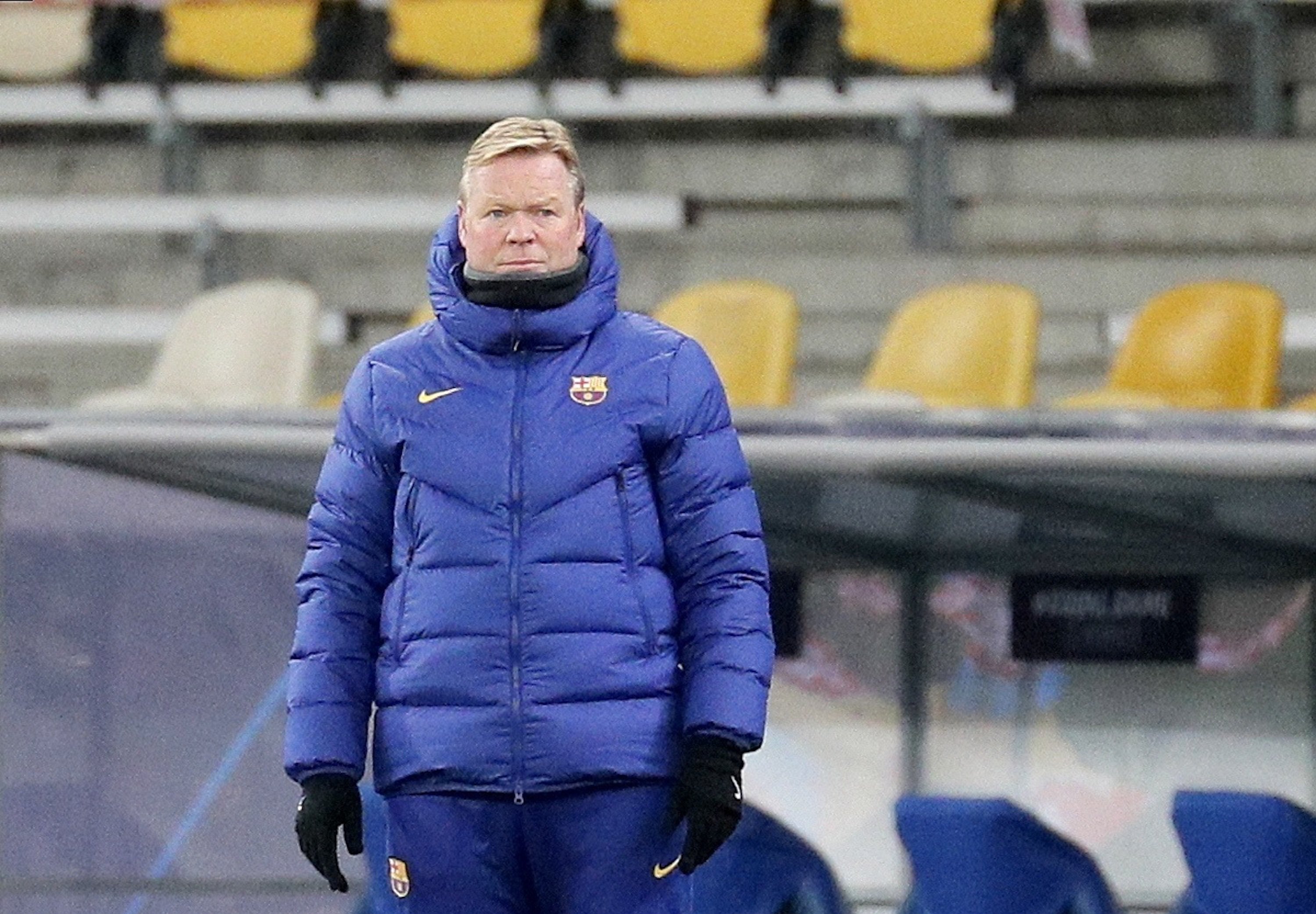 Koeman, molt enfadat pels errors de l'equip, dona la Lliga gairebé per perduda