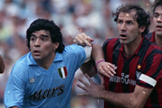 Maradona Baresi Milan
