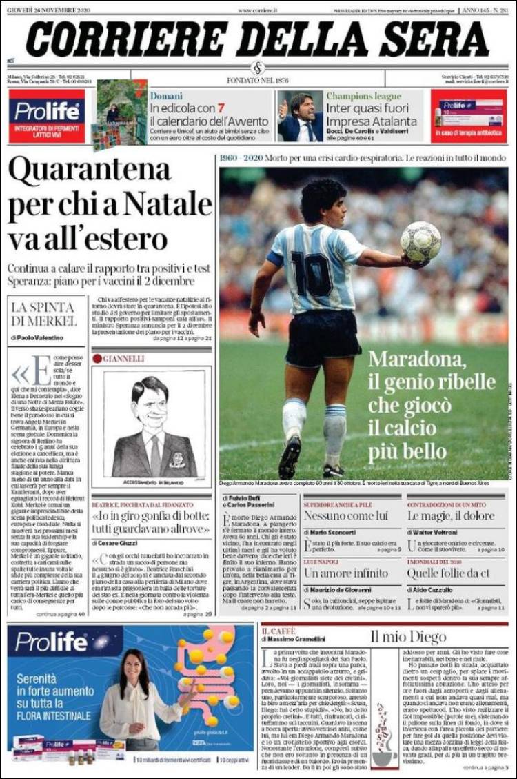 corriere della sera.750