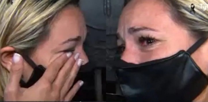maradona rocio oliva llorando