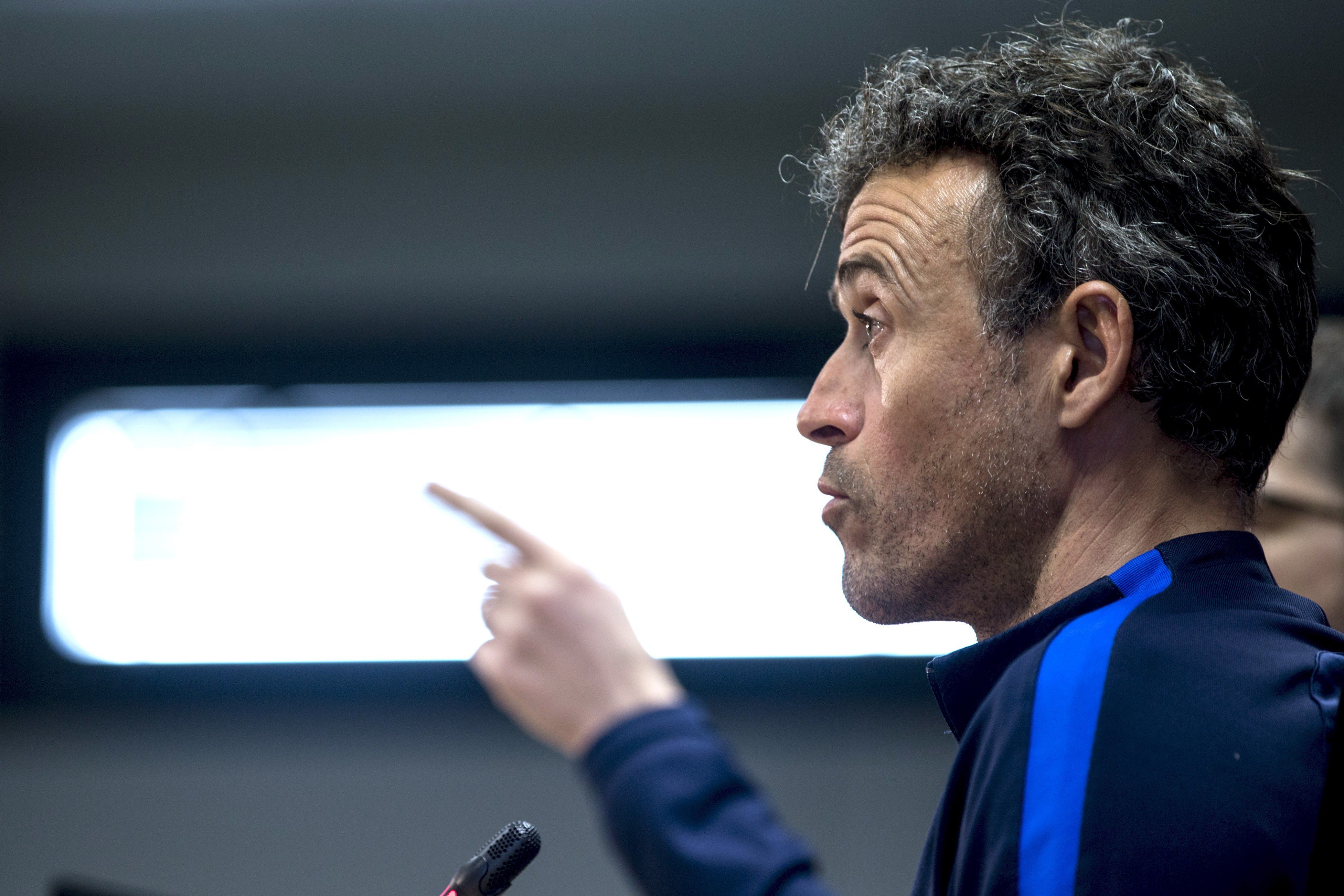 Luis Enrique: “La Lliga es decidirà en les últimes jornades”