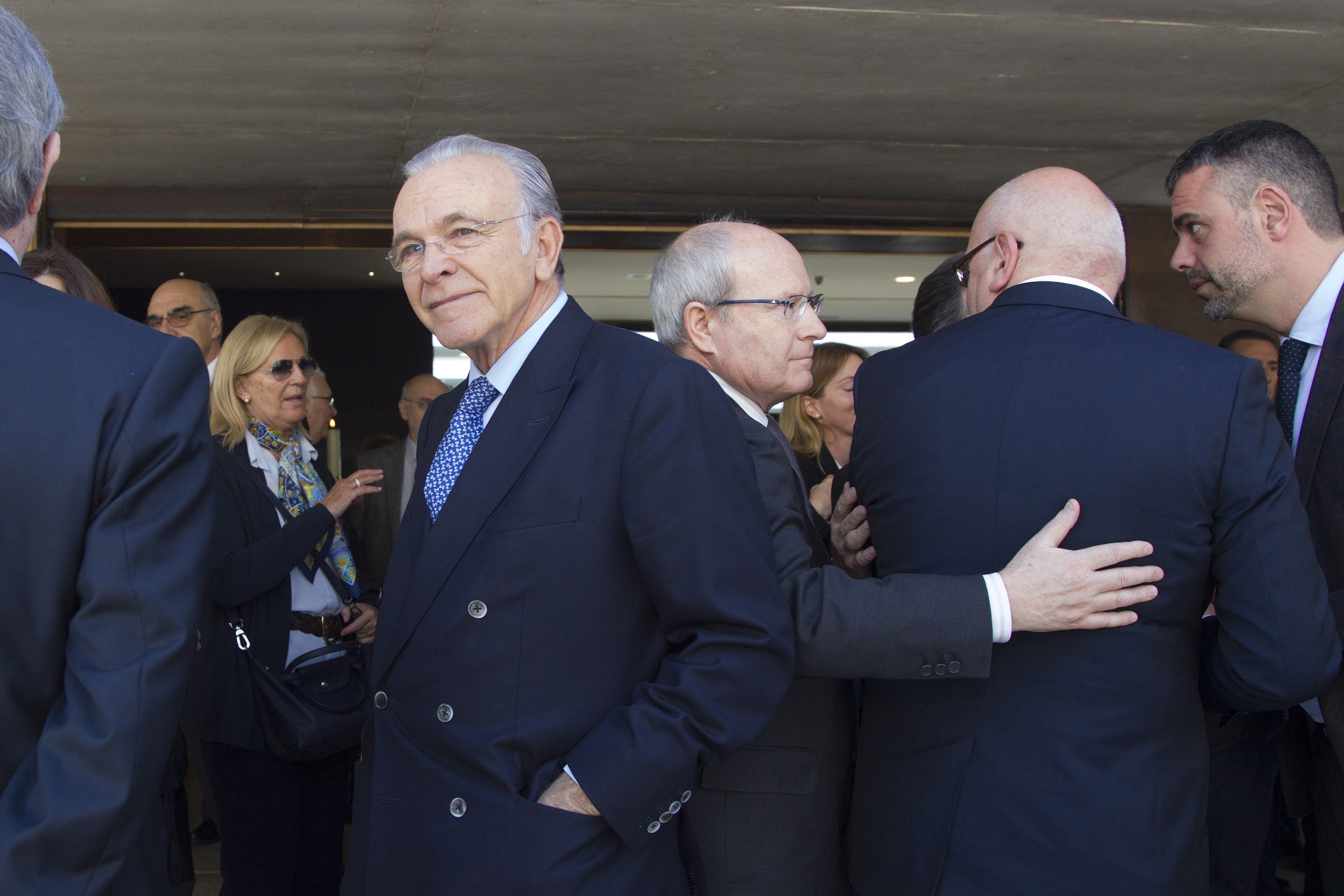 Darrer comiat a Salvador Gabarró, president d'honor de Gas Natural Fenosa