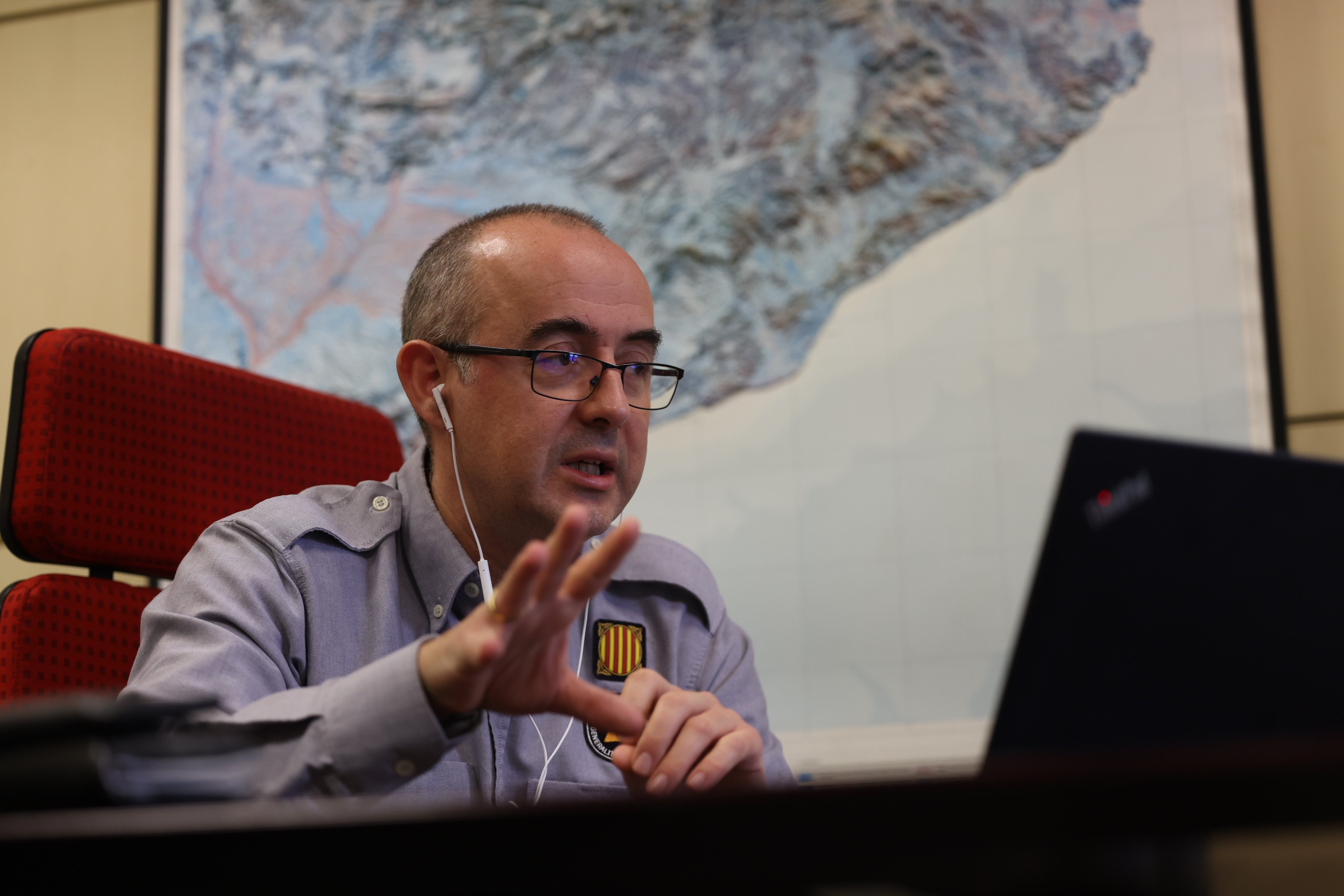 Sergio Delgado sub-director general de Programes en Protecció Civil - Sergi Alcàzar