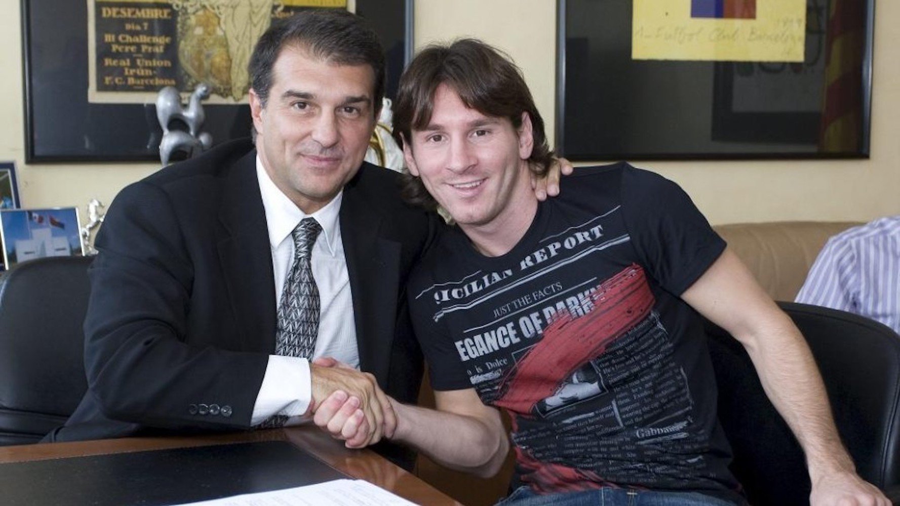 Laporta, partidari de la continuïtat de Messi, l'actiu més important del Barça