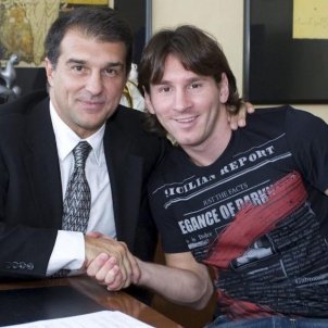 Joan Laporta compta amb Messi per al seu nou Barça