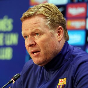 Koeman roda de premsa Barca FC Barcelona Koeman roda de premsa Barca FC Barcelona