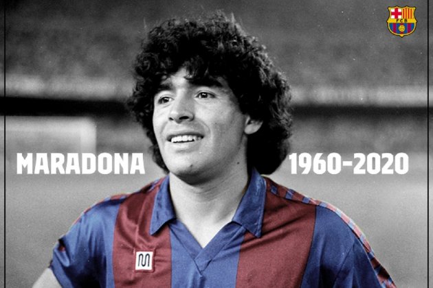 Maradona Barça FC Barcelona