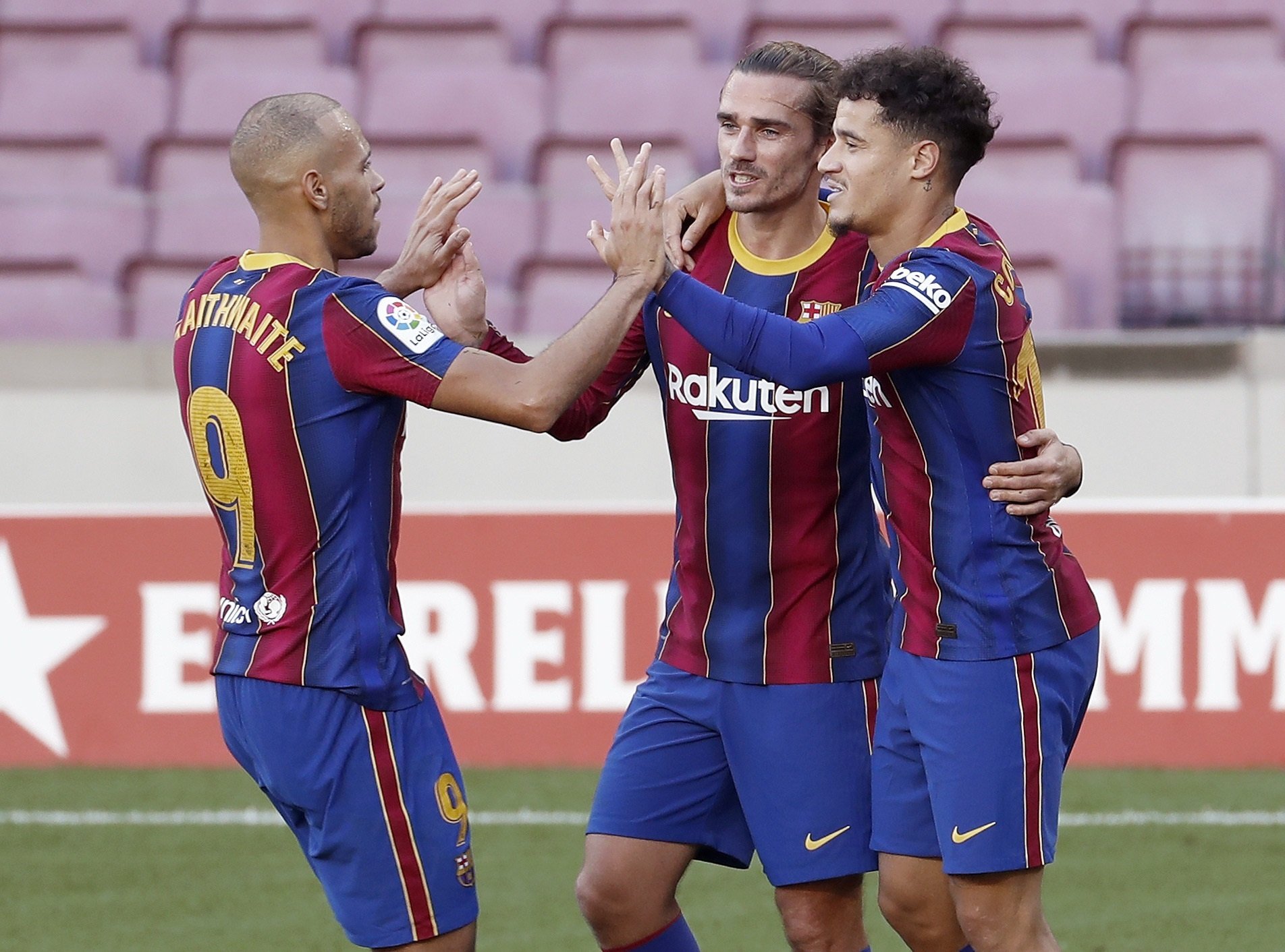 Dosis de sonrisas tras la cascada de lágrimas... a la espera de Lenglet