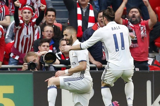 Benzema Bale Lliga Santander Athletic Club EFE