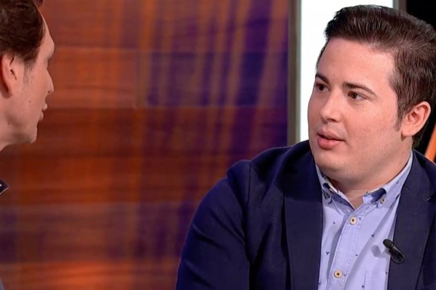 Enric Espinosa 'Edu' con Cárdenas RTVE