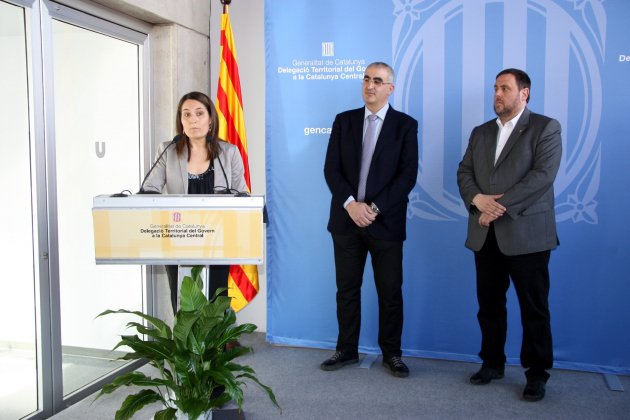 Laura vilgra erc Oriol junqueras juli gendrau - ACN