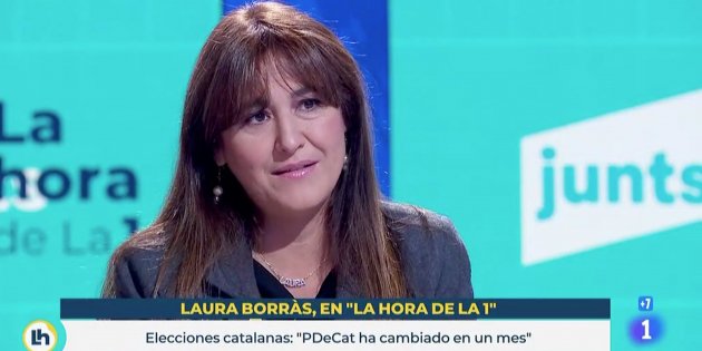 Laura Borràs RTVE