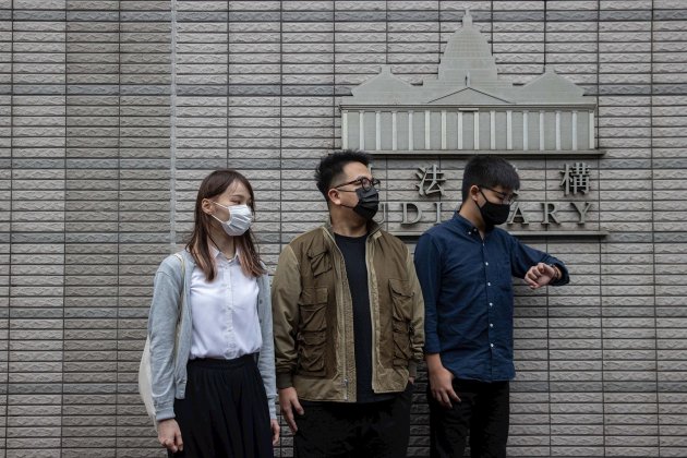 Activistes Hong Kong presó EFE