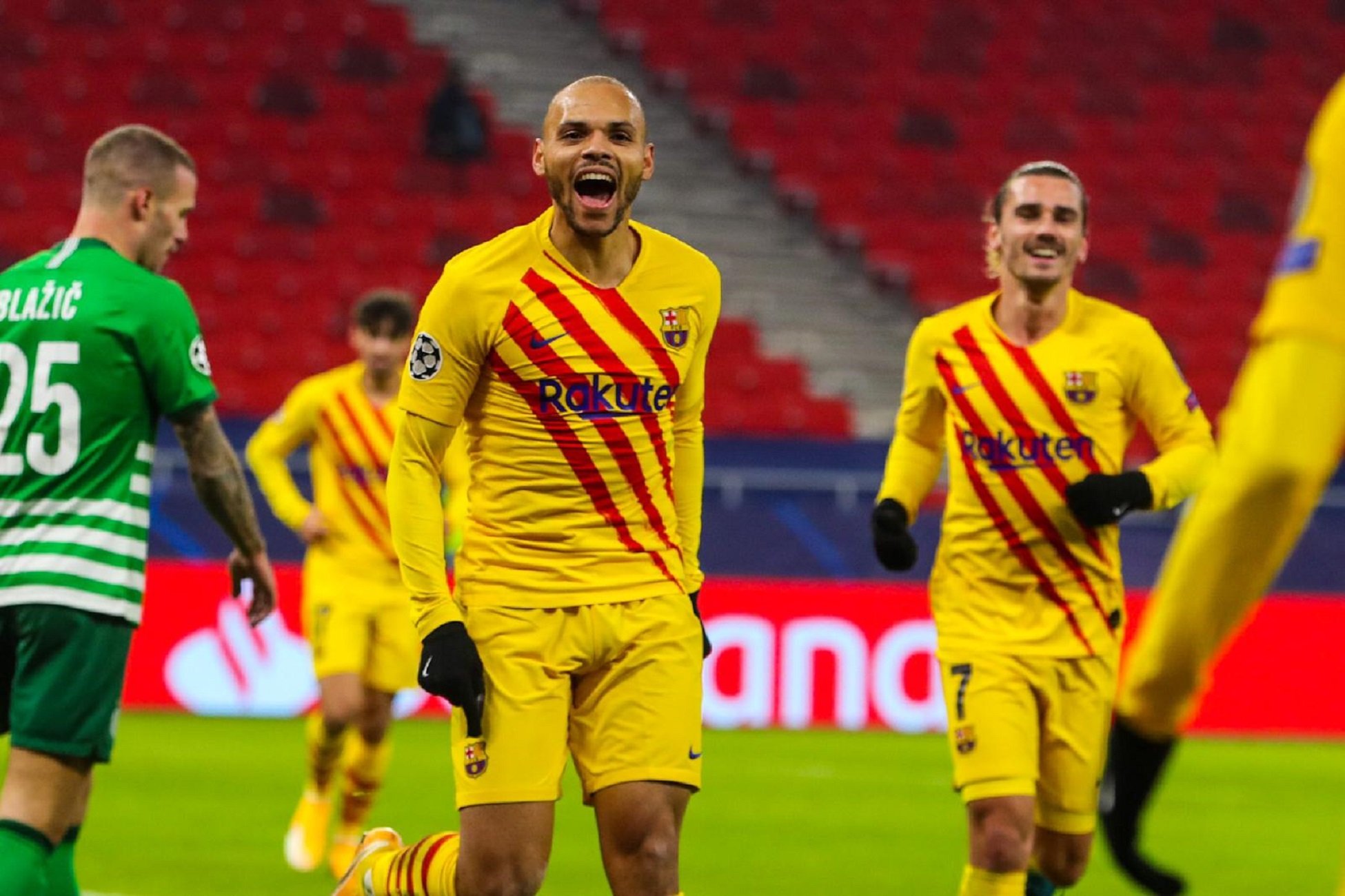Braithwaite, o la importancia en el esquema de Koeman de tener un 9 puro