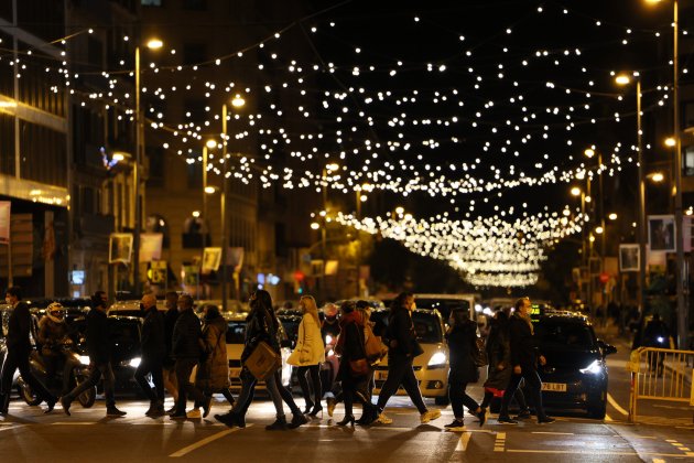 luces navidad Calle Aragó iluminacio fiestas - Sergi Alcàzar