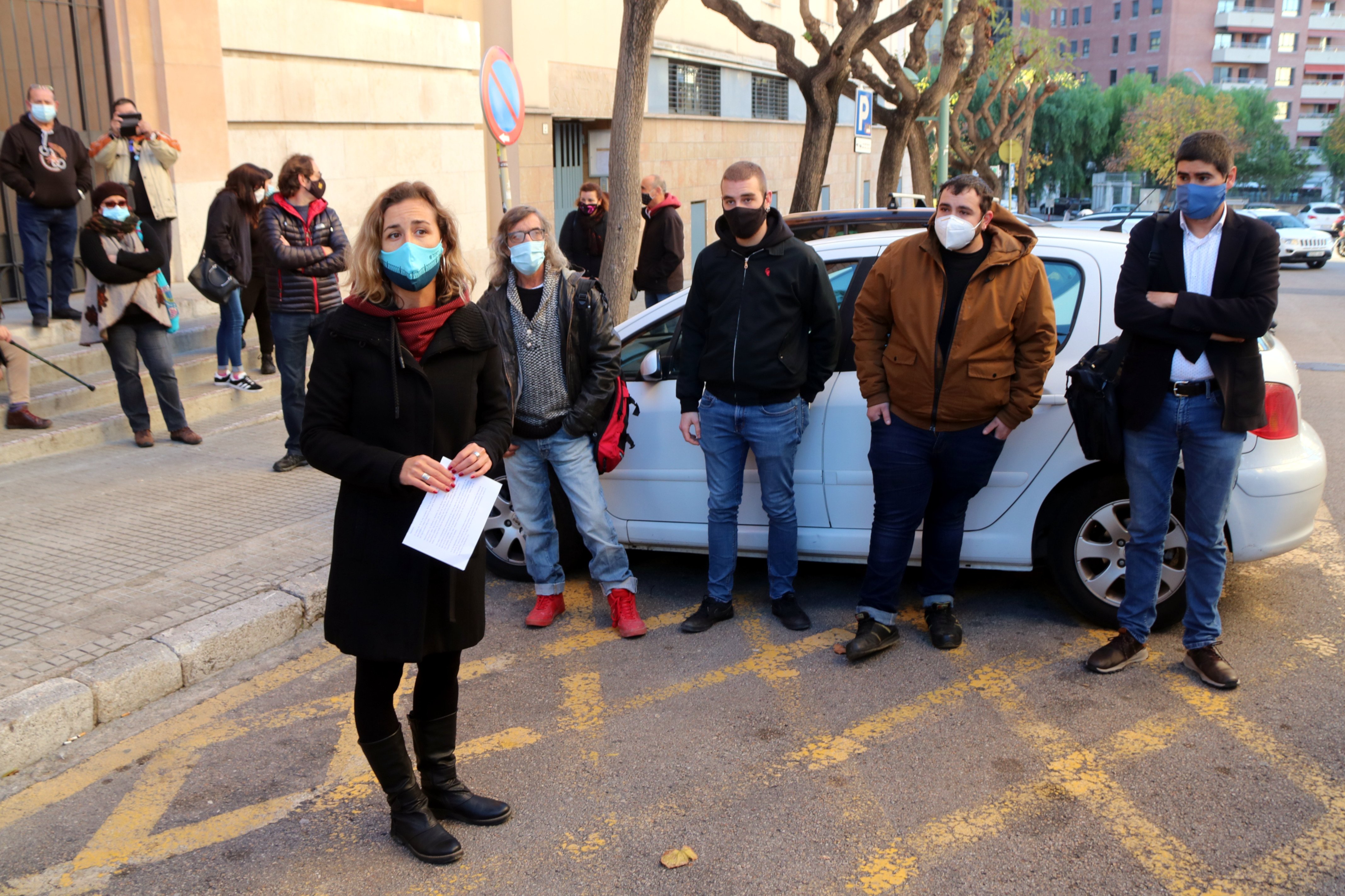 Una concejala de la CUP de Tarragona planta a la justicia y no entra a declarar