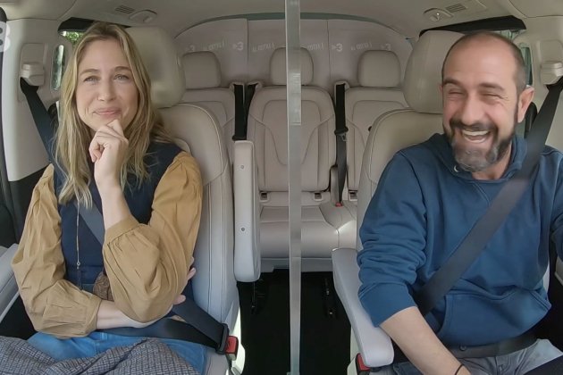 Martina Klein amb Eloi Vila a Al Cotxe! TV3