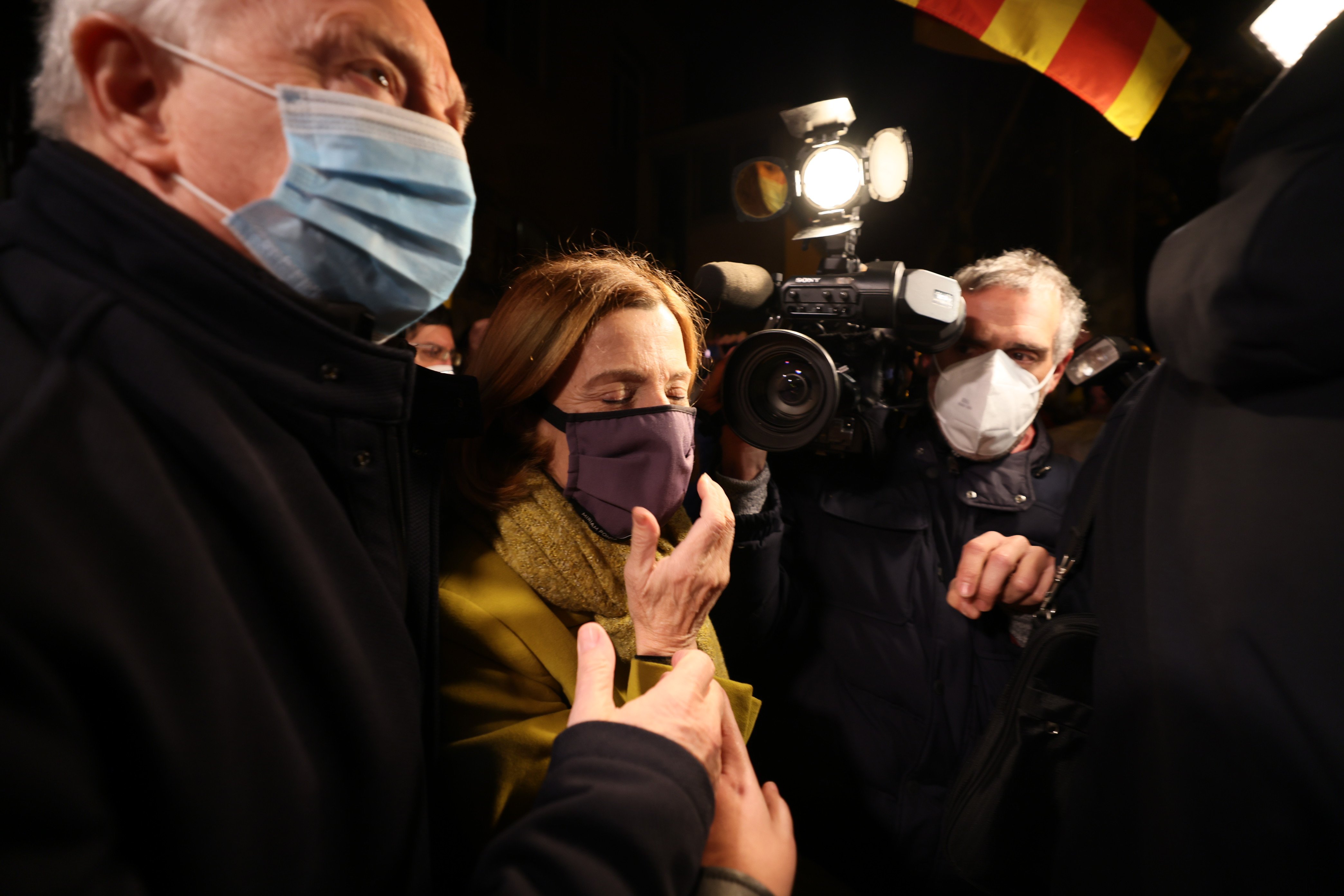 Carme Forcadell entrada wad ras tercer grau -Sergi Alcàzar