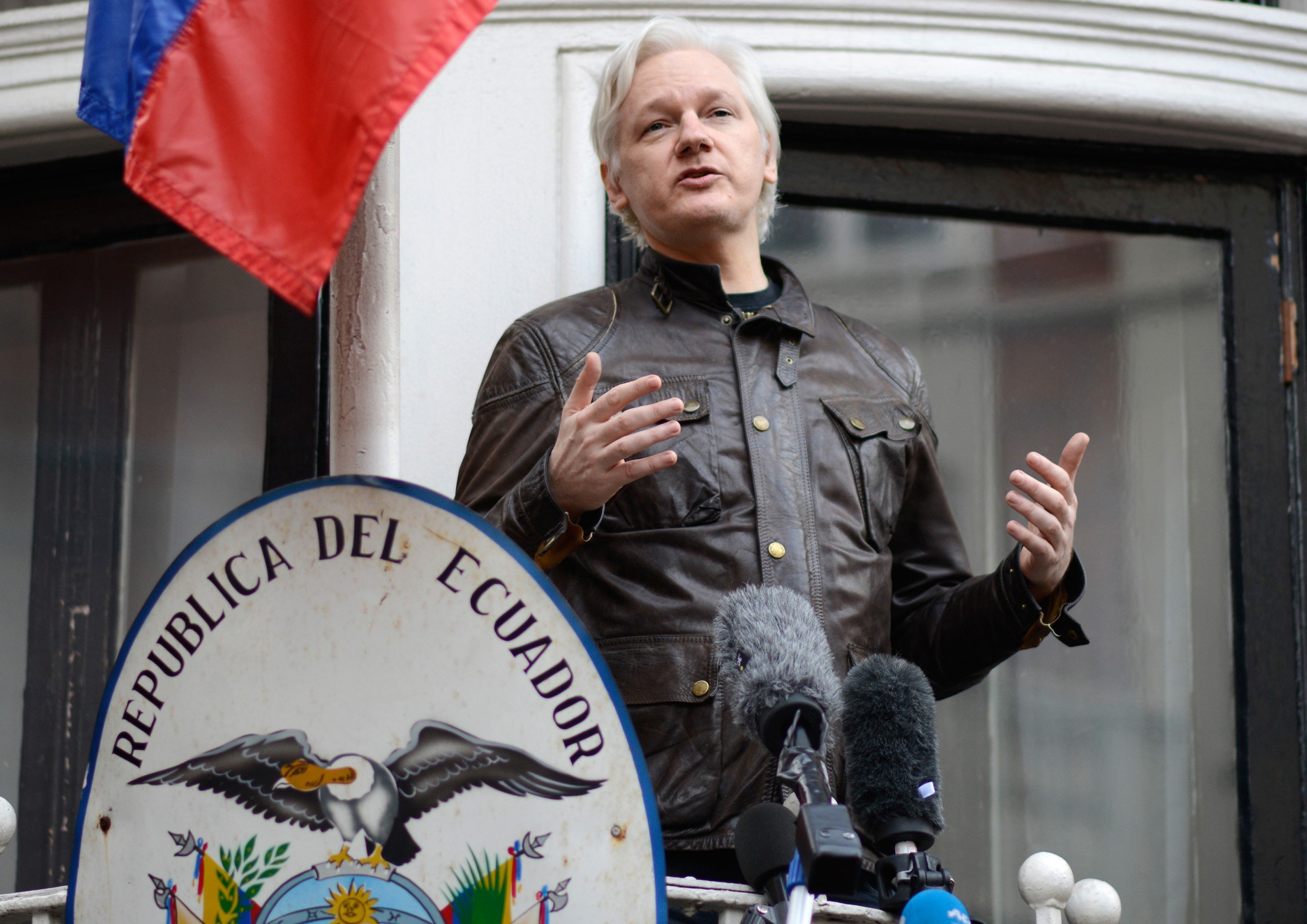 julian assange embajada ecuador - Constantin Eckner (europa press)
