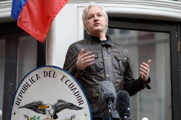 julian assange ambaixada equador - Constantin Eckner (europa press)