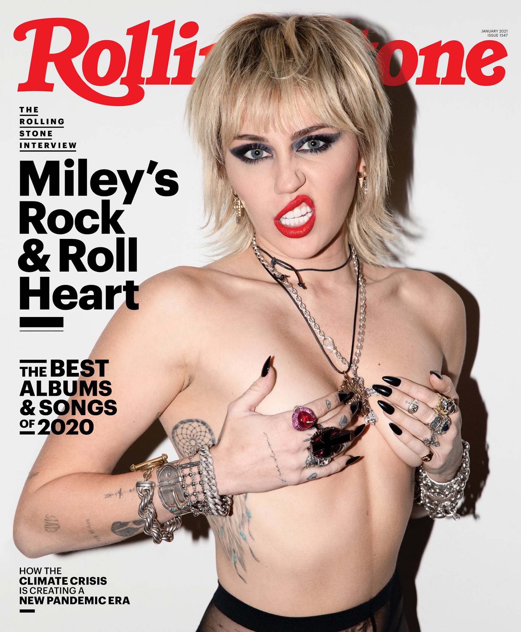 Portada Miley Cyrus Rolling Stone 