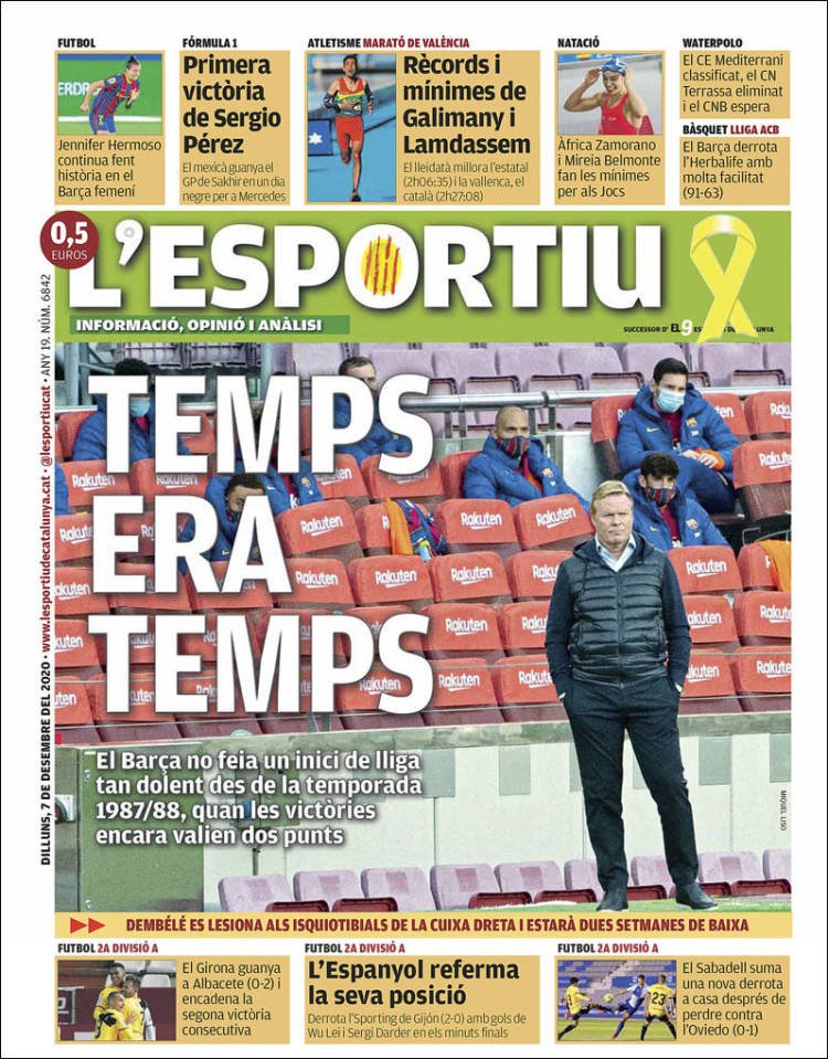 El Deportivo Portada 07 12 2020