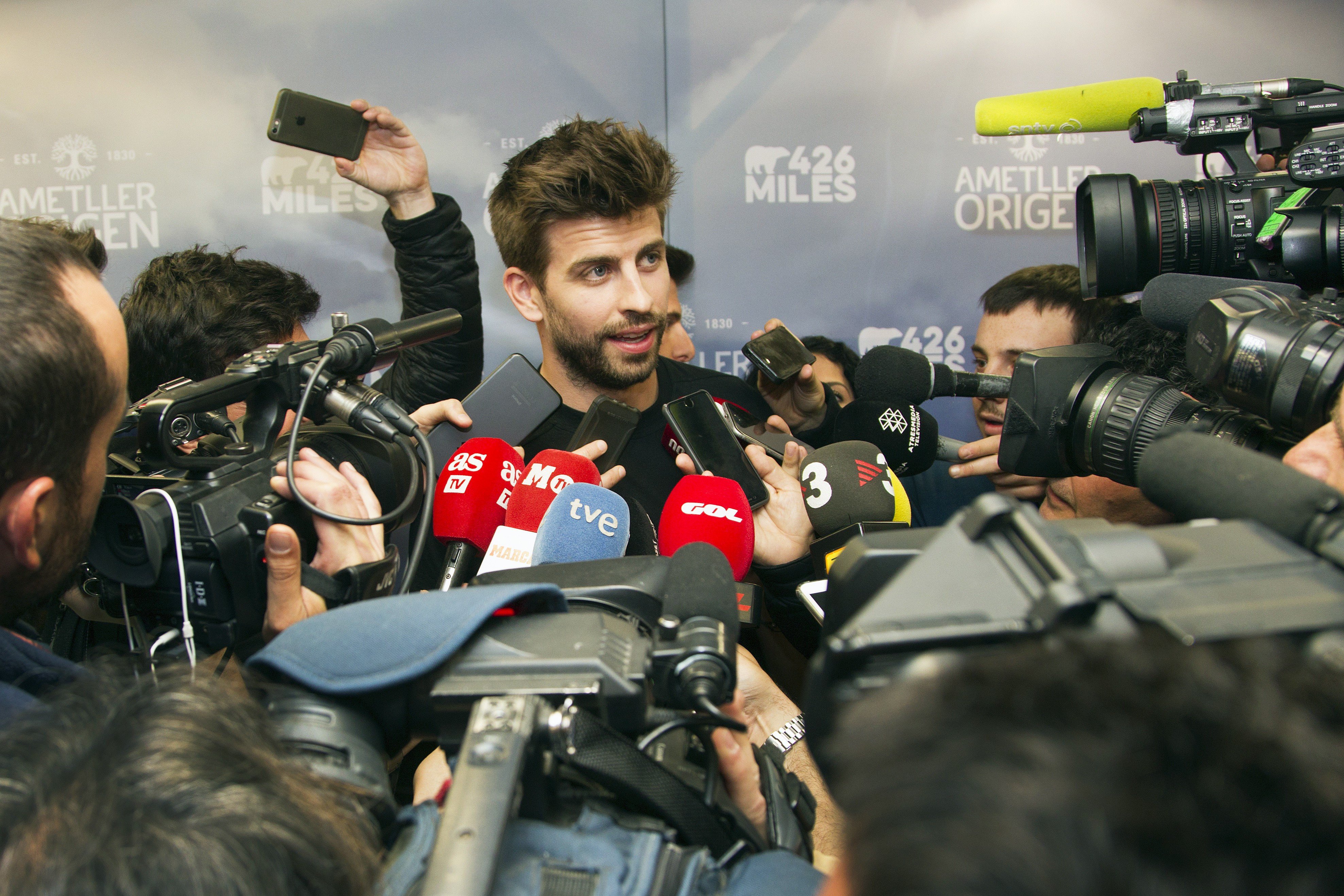 Piqué carrega contra el diari 'Marca' per una pregunta amb mala llet