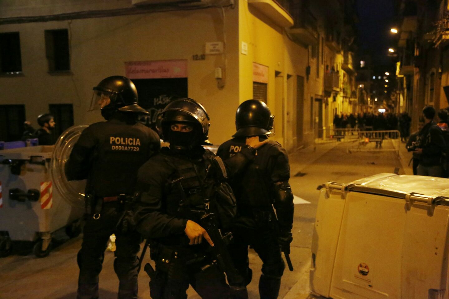 Los Mossos plantean dotar a los antidisturbios de una nueva lanzadora