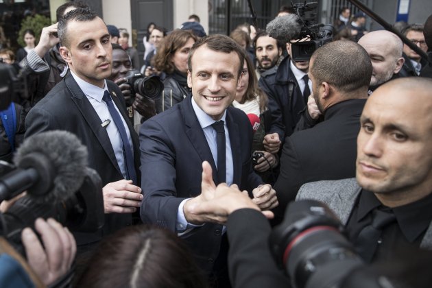 Emmanuel Macron, candidat d'En Marxa a les eleccions presidencials francesos