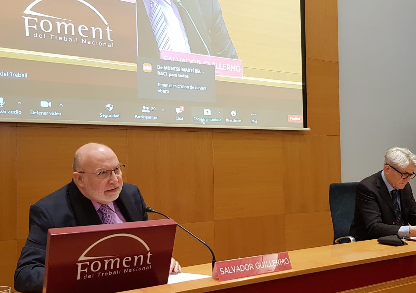 Foment reclama ayudas directas para la supervivencia de las empresas