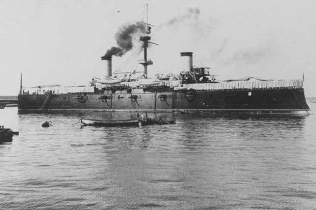 Cristobal colon vaixell espanyol guerra cuba - domini public