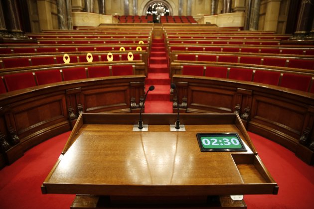 Parlament hemicicle buit - Sergi Alcàzar