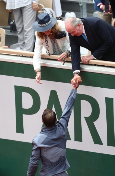 rey juan carlos y rafa nadal relojes gtres