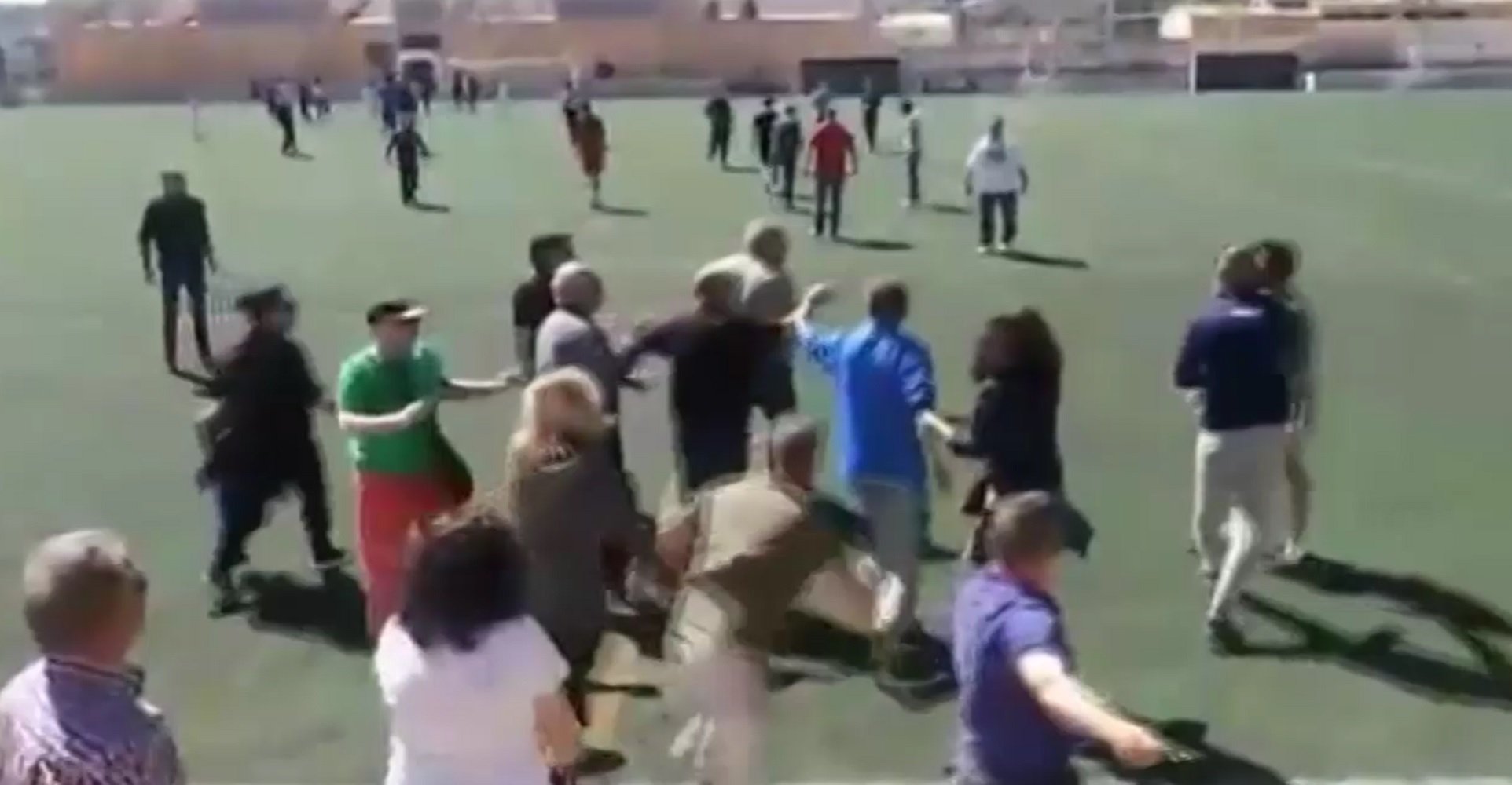 Batalla campal entre padres en un partido de infantiles en Mallorca