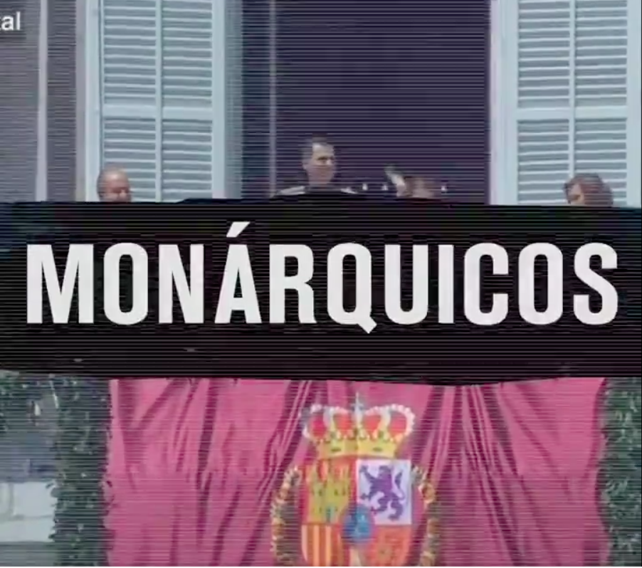 El vídeo de Podemos que da a la Familia Real trato de organización criminal