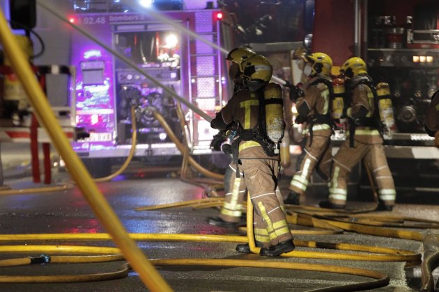 Incendio Badalona EFE