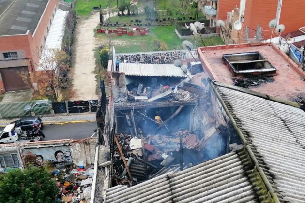 incendio badalona bombers